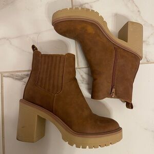 Dolce Vita Tan Heeled Boots